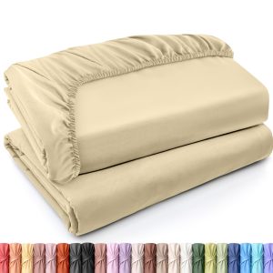 Microfiber Fitted Sheet Pack of 2