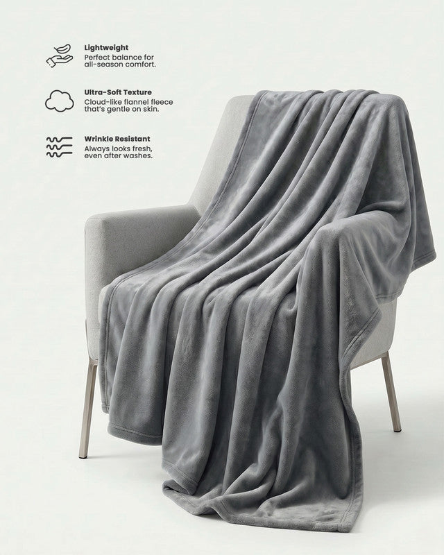 Flannel Fleece Blanket 300GSM – Image 3