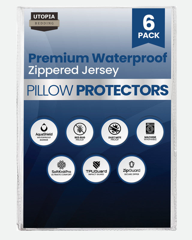 Polyester Pillow Encasement 6 Pack